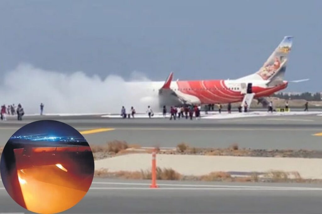 Air India Express Catches Fire Midair