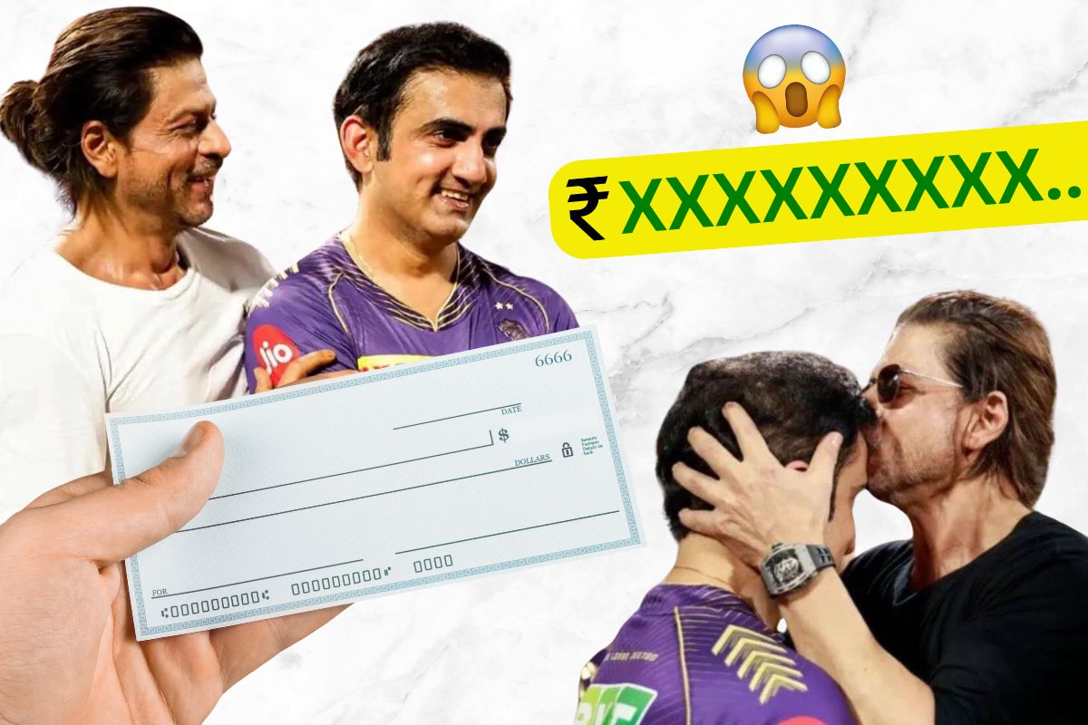 Shah Rukh Khan Offers Blank Cheque to Gautam Gambhir