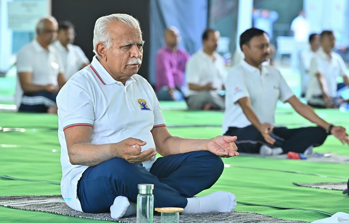 Union Minister Manohar Lal Khattar 