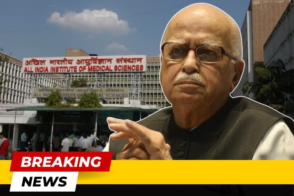 L.K. Advani Hospitalized