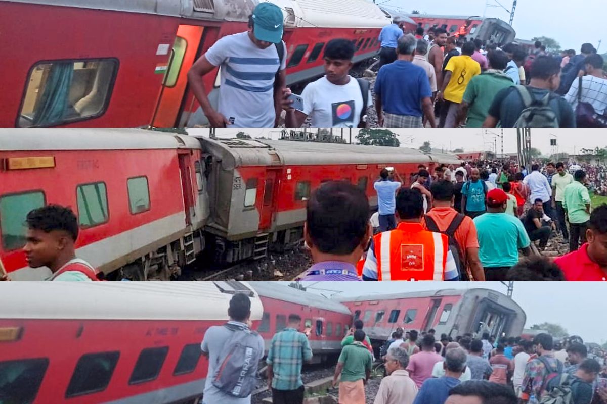 Jharkhand Train derailment