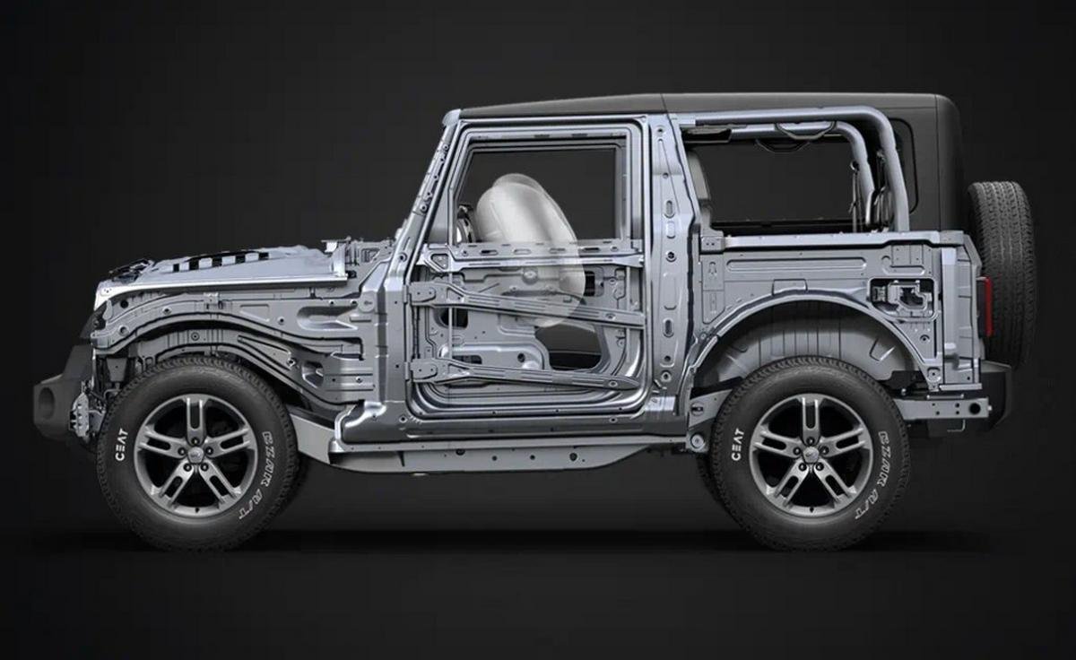 Mahindra Thar body structure