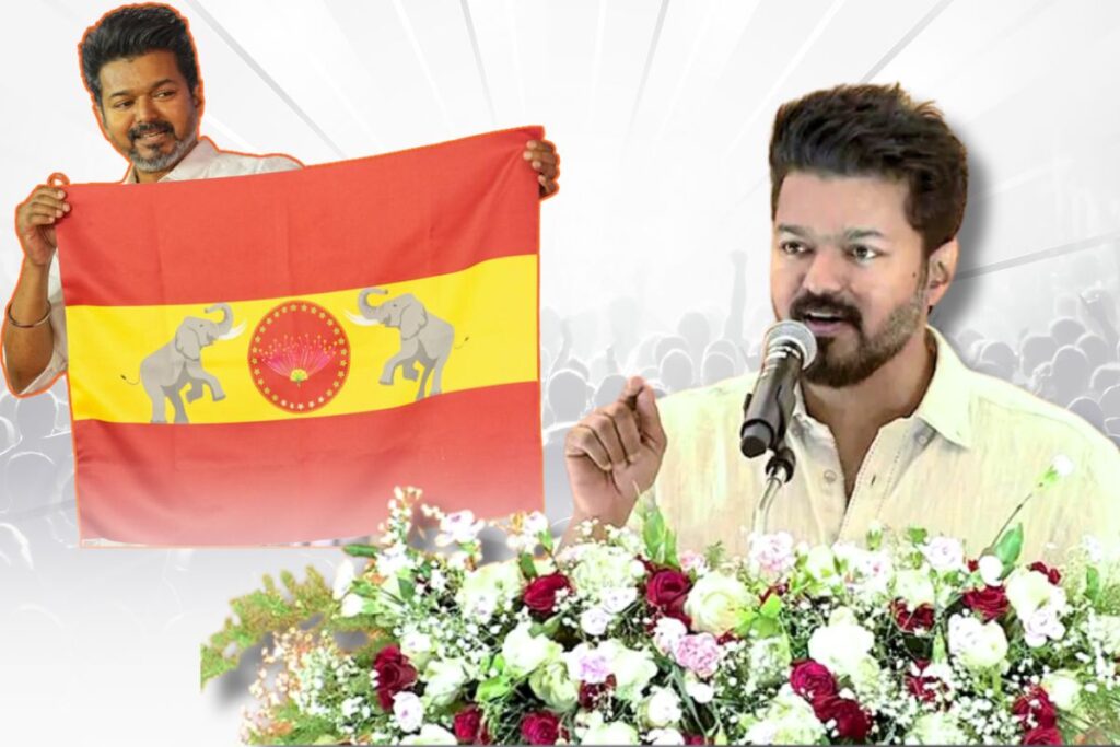 Tamil Actor Vijay Launches Tamizhaga Vetri Kazhagam's Flag, Marking His Political Debut