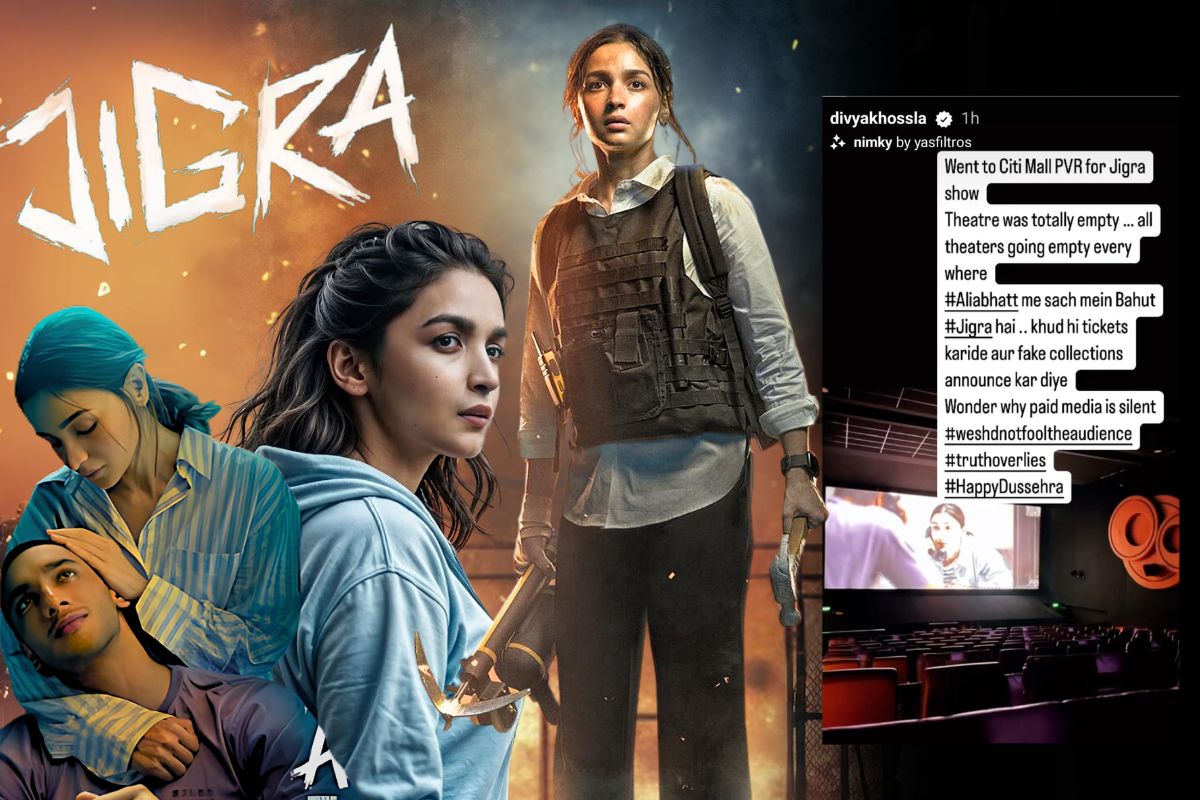 Alia Bhatt's Jigra Faces Allegations of Nepotism and Fake Box Office Numbers