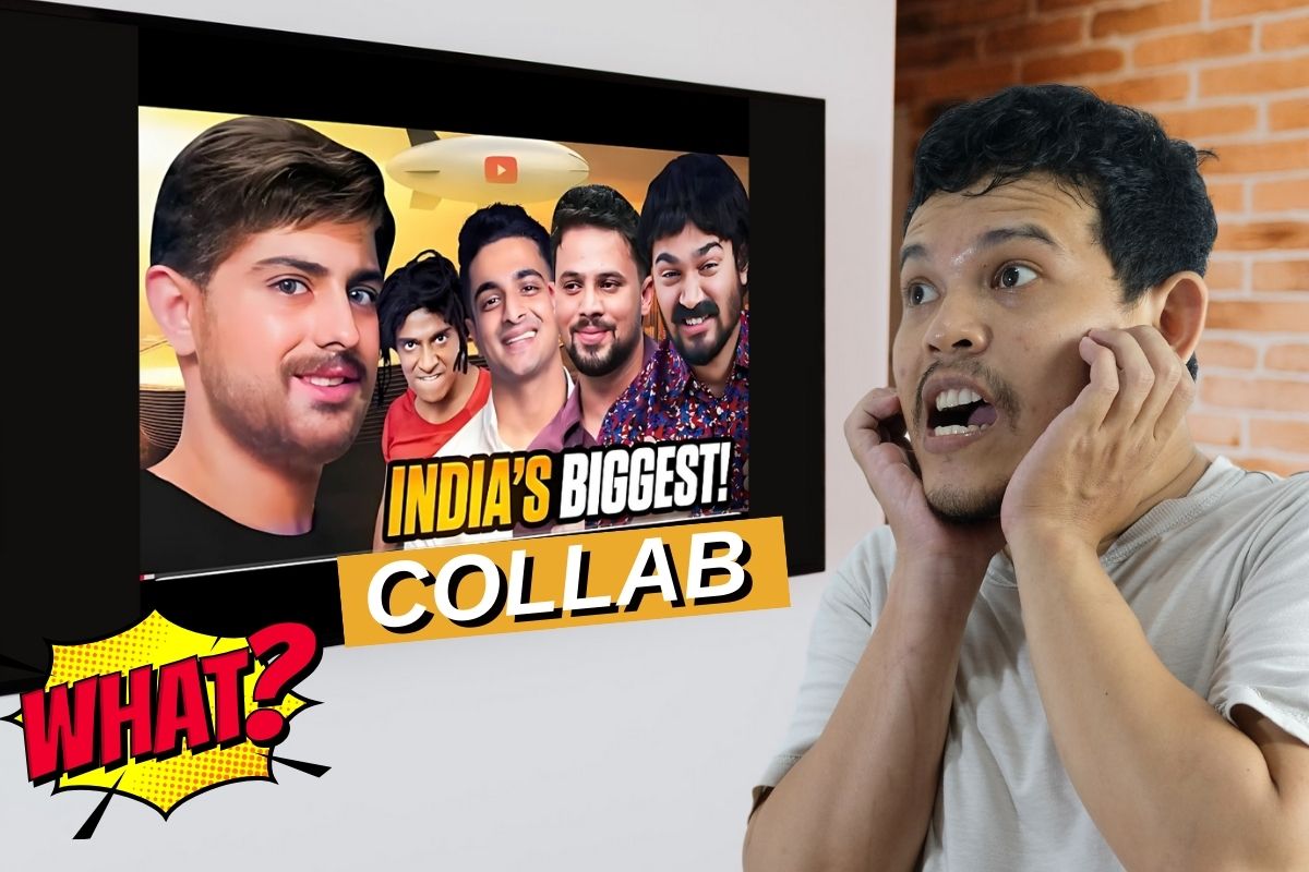 CarryMinati's Epic MrBeast Spoof with Top Indian YouTubers