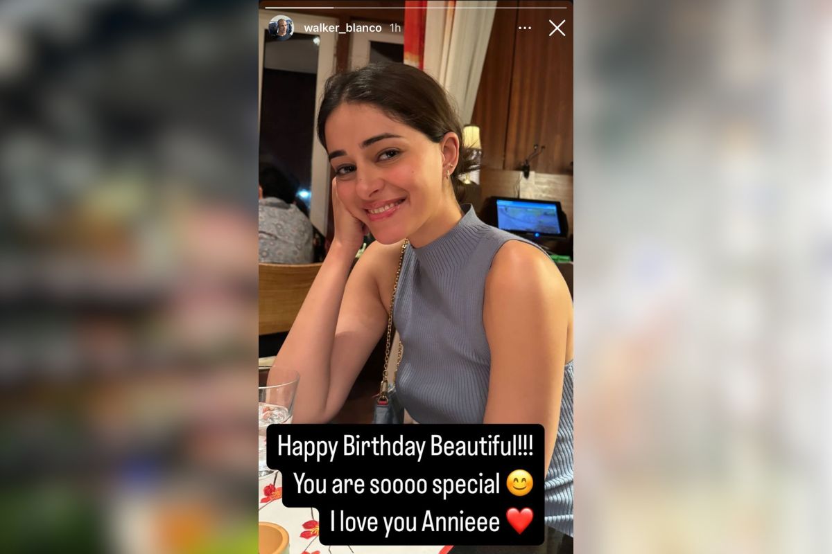 Walker Blanco Confirms Relationship with Ananya Panday in Romantic Birthday Post