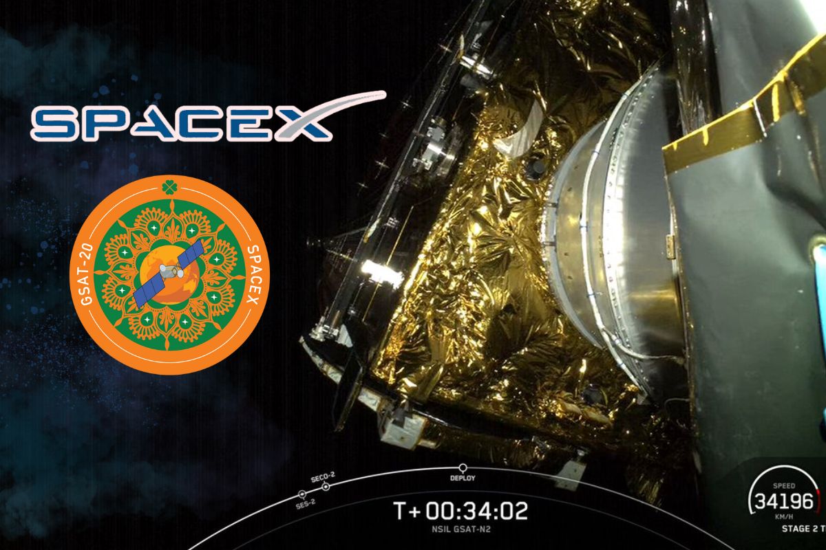 SpaceX Launches India's GSAT-N2 Satellite