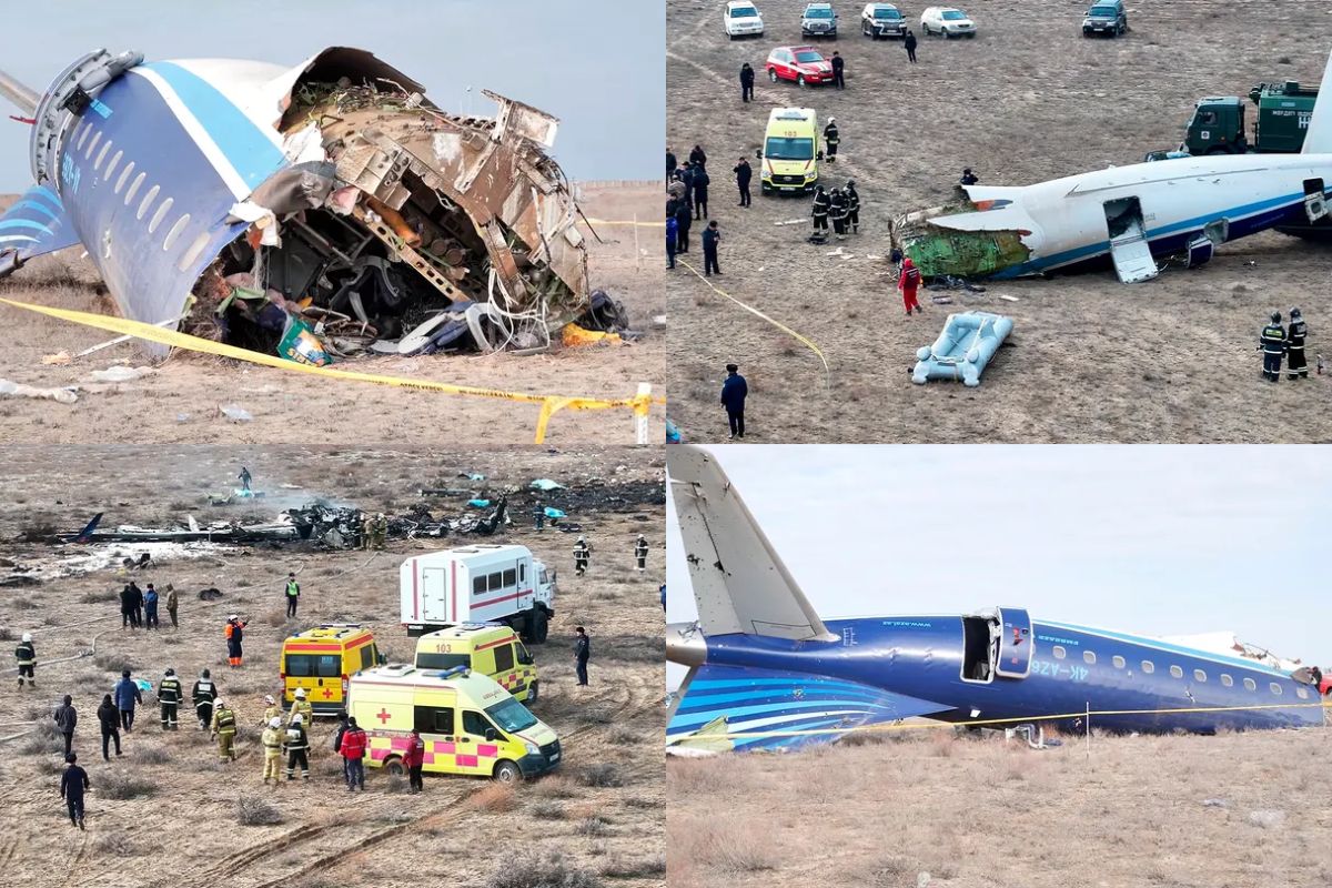 Azerbaijan Airlines Plane Crash