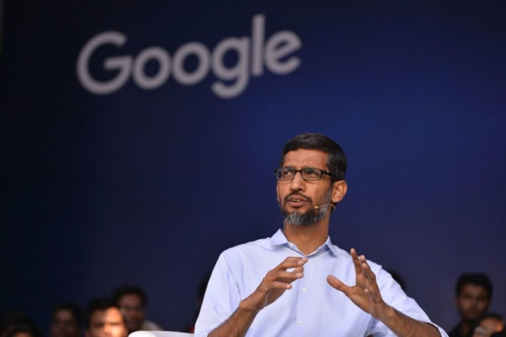 Google ceo sundar pichai