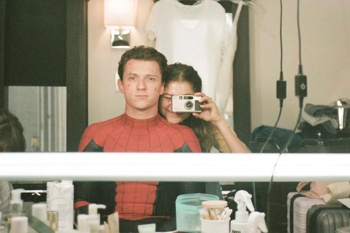 Zendaya and Tom Holland first meet