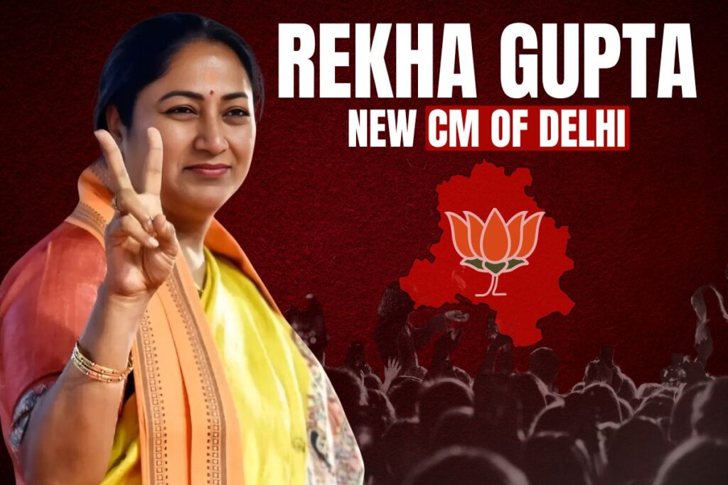 Rekha Gupta Becomes Delhi’s First Woman Chief Minister in 22 Years