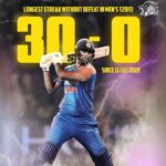 Shivam Dube Makes History with Unbeaten 30 T20I Wins