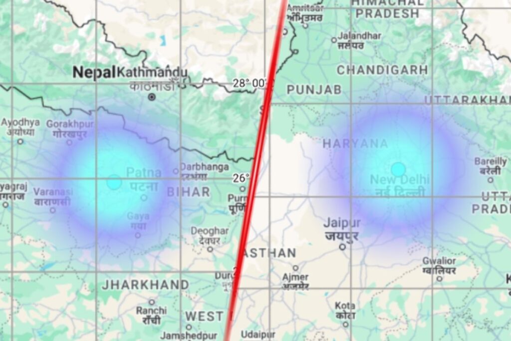 earthquakes delhi ncr and bihar