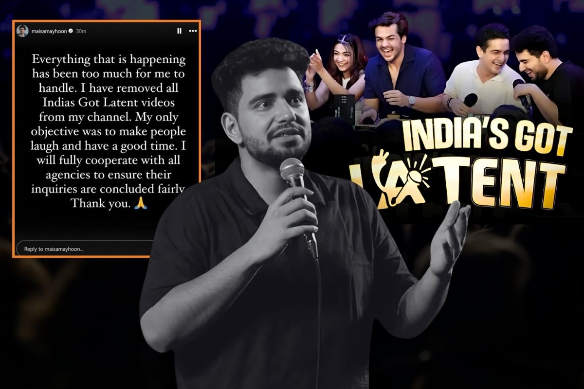 samay raina deletes India's Got Latent episodes