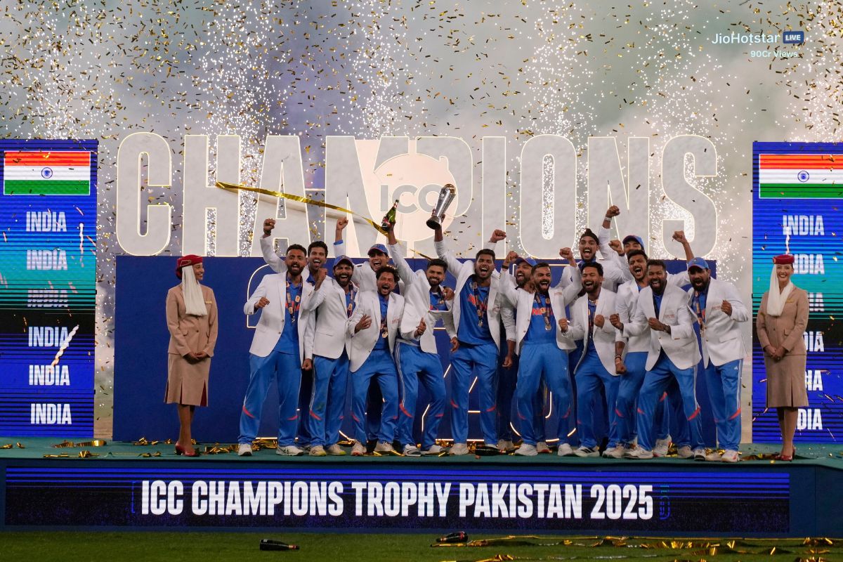 India Wins ICC Champions Trophy, JioHotstar Records 90 Crore Views